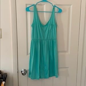 Casual teal dress